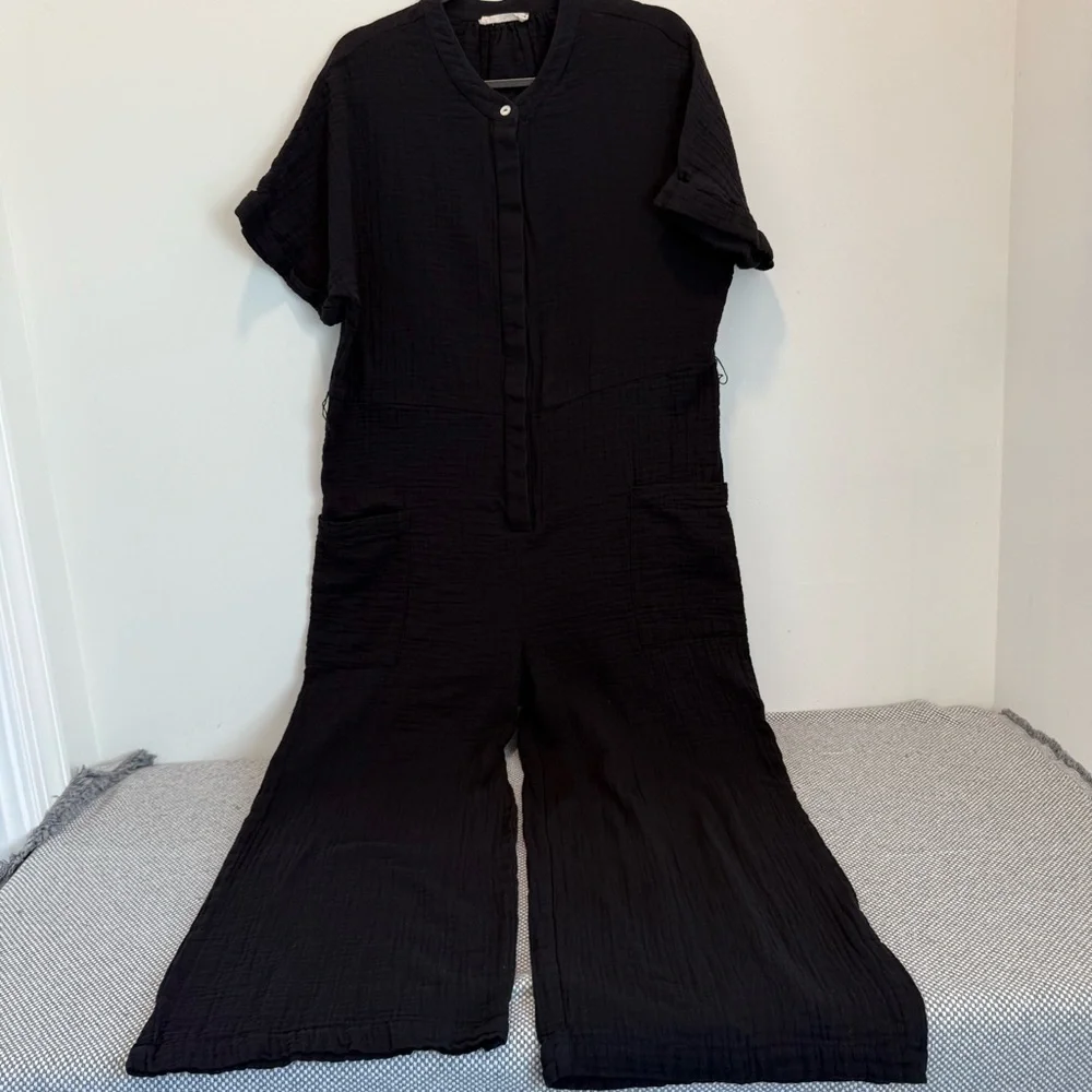 ELECTRIC & ROSE 'CARTER' GAUZE JUMPSUIT US XL